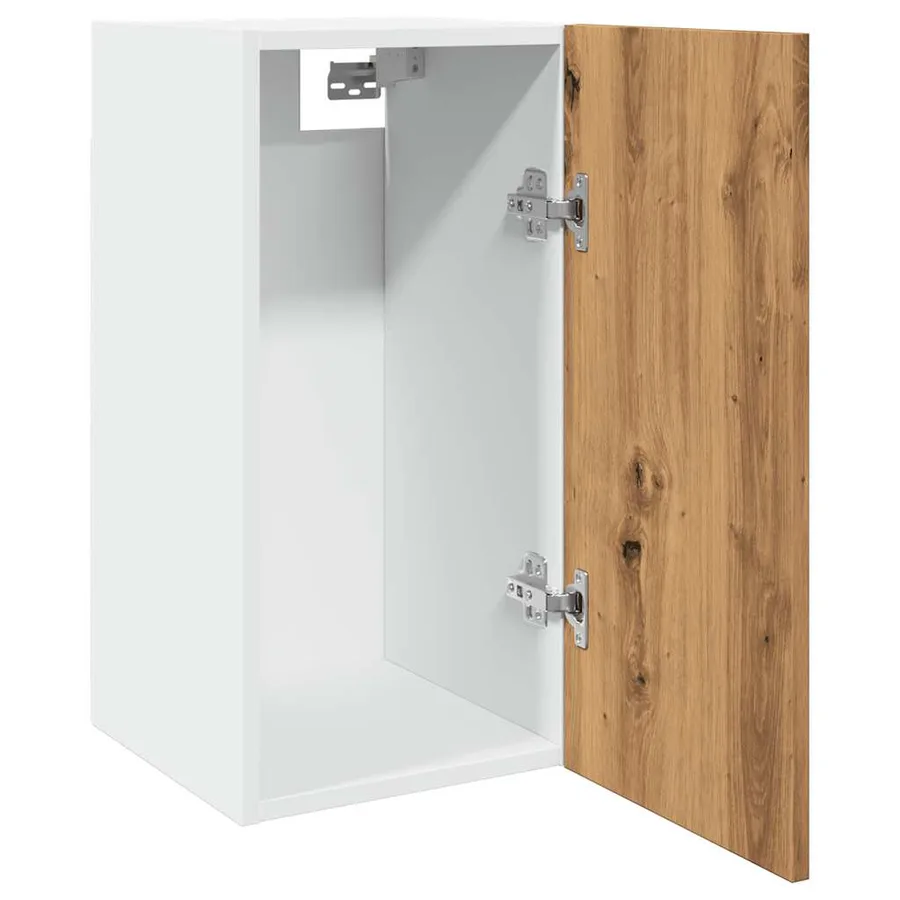 Armoire suspendue "Lyon" Chêne artisanal 30 x 31 x 60 cm Bois d'ingénierie - 5