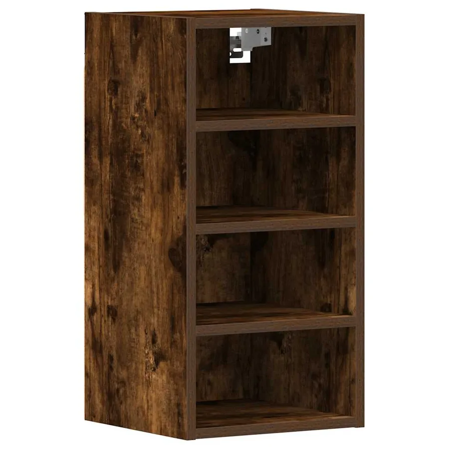 Armoire suspendue "Riga" Chêne fumé 30 x 29,5 x 60 cm Bois d'ingénierie - 2