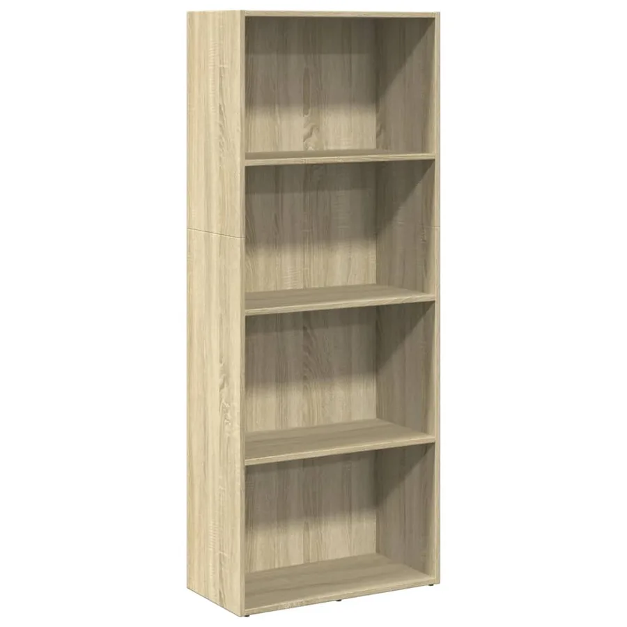 Bibliothèque chêne sonoma 60x30x152 cm bois d'ingénierie - 2