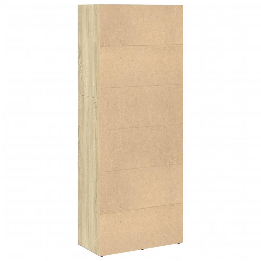 Bibliothèque chêne sonoma 60x30x152 cm bois d'ingénierie - 6