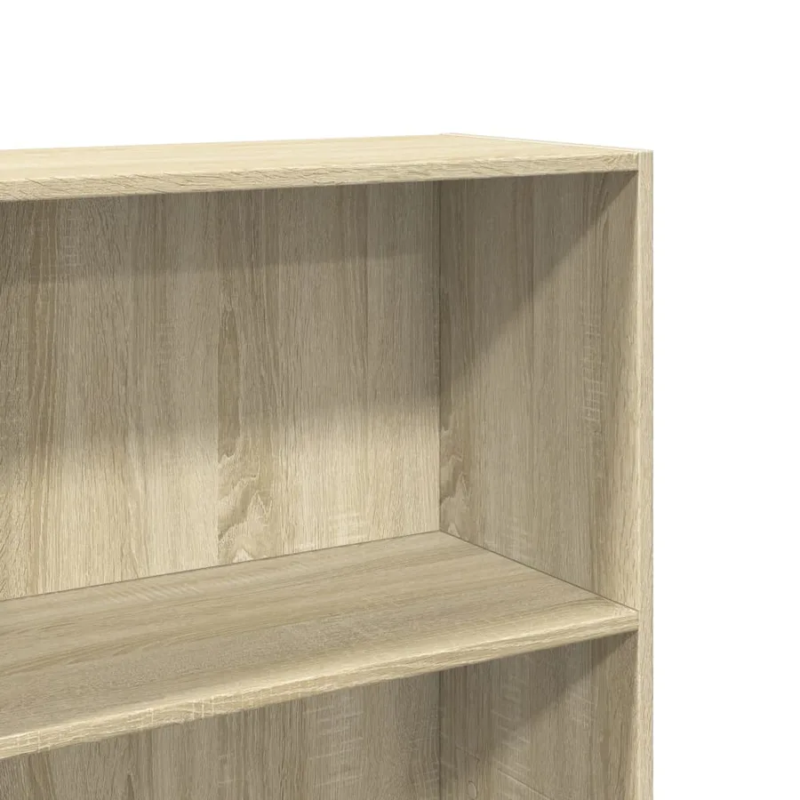 Bibliothèque chêne sonoma 60x30x152 cm bois d'ingénierie - 7