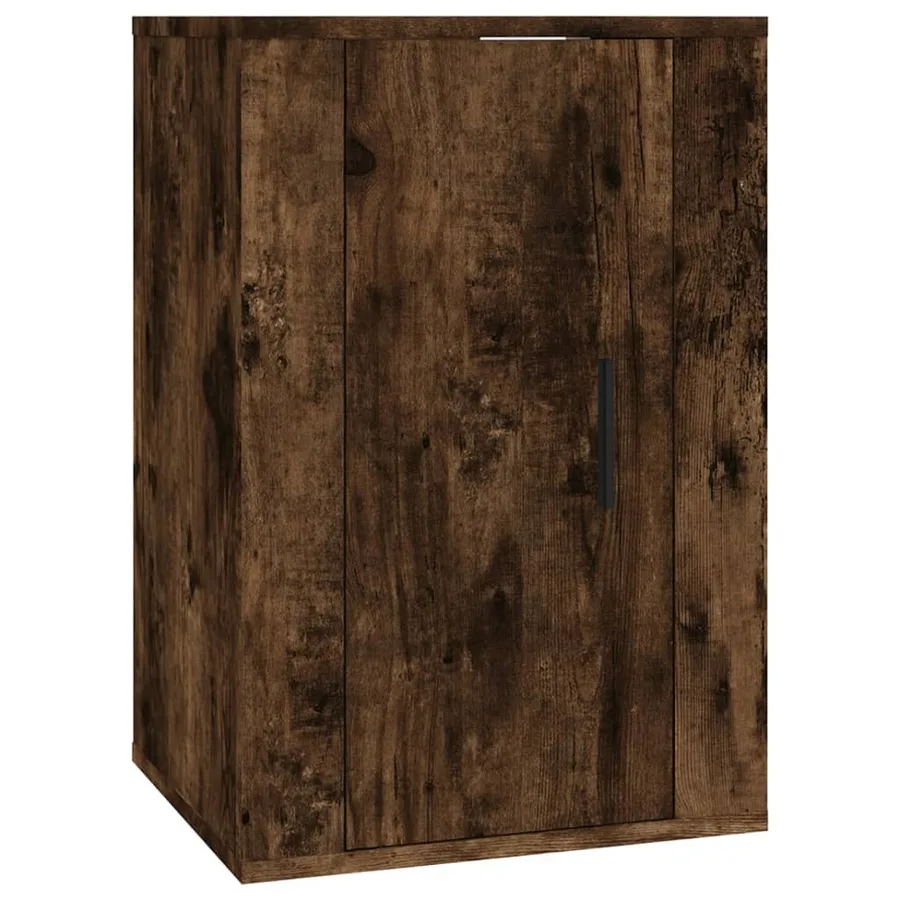 Ensemble de meubles TV 2 pcs Chêne fumé Bois d'ingénierie - 5