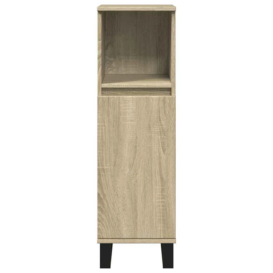 Ensemble de meubles de salle de bain 3 pcs chêne sonoma - 7