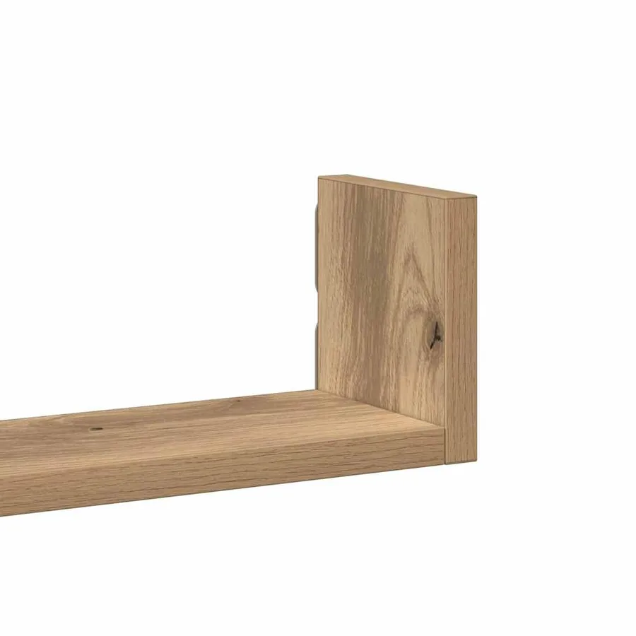 Étagères murales 3 pcs chêne artisanal bois d'ingénierie - 7