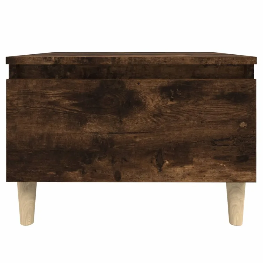 Tables d'appoint 2 pcs Chêne fumé 50x46x35 cm Bois ingénierie - 8