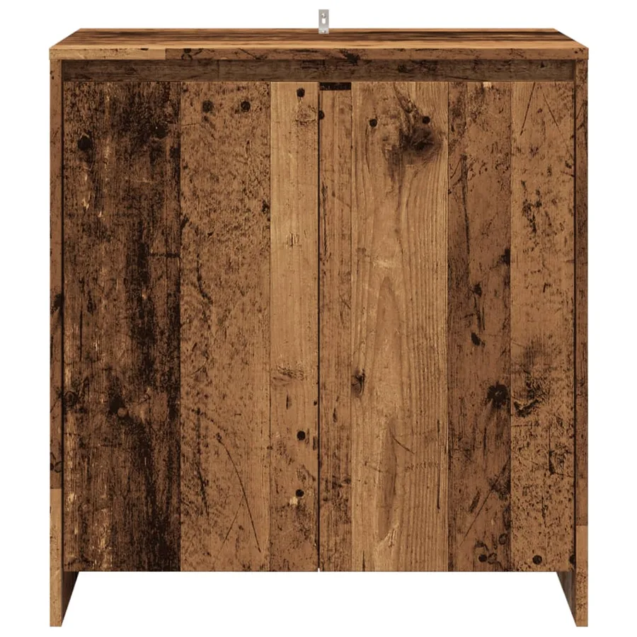 Buffet vieux bois 70x41x75 cm bois d'ingénierie - 4
