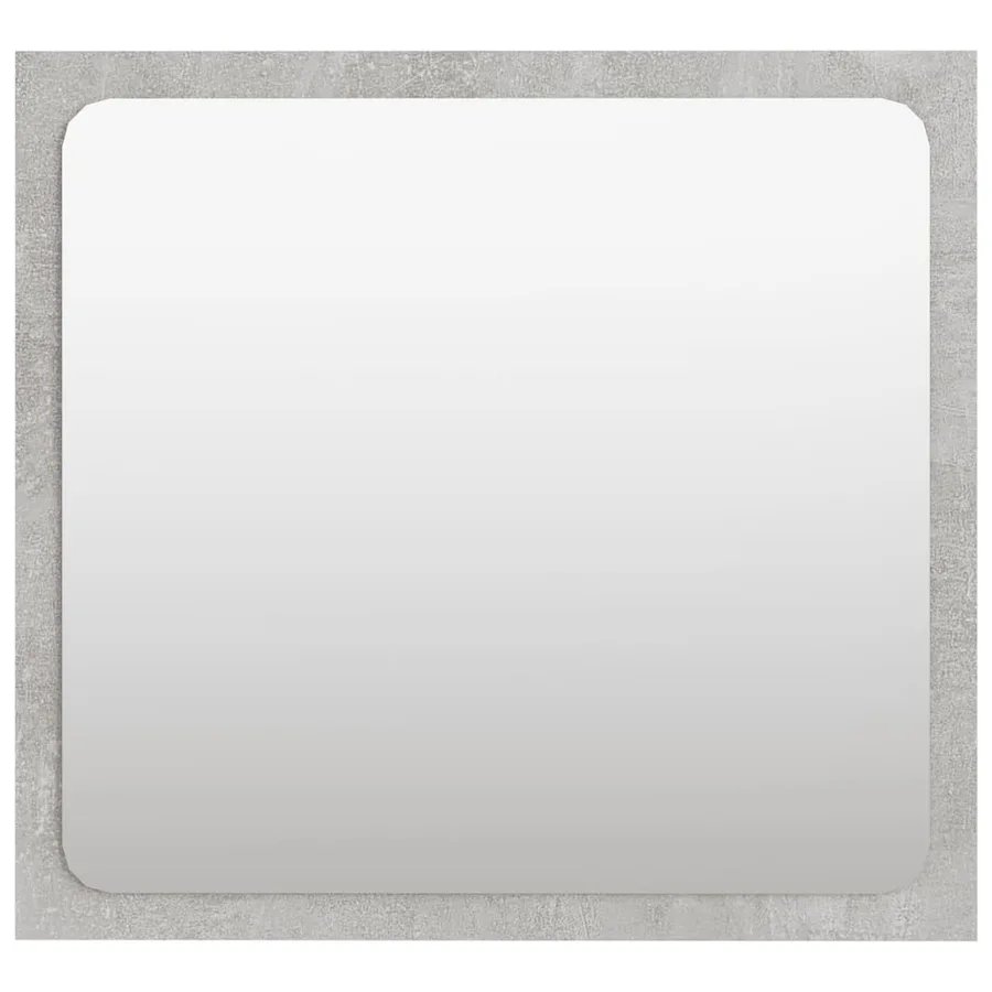 Ensemble de meubles de salle de bain 3 pcs gris béton - 5
