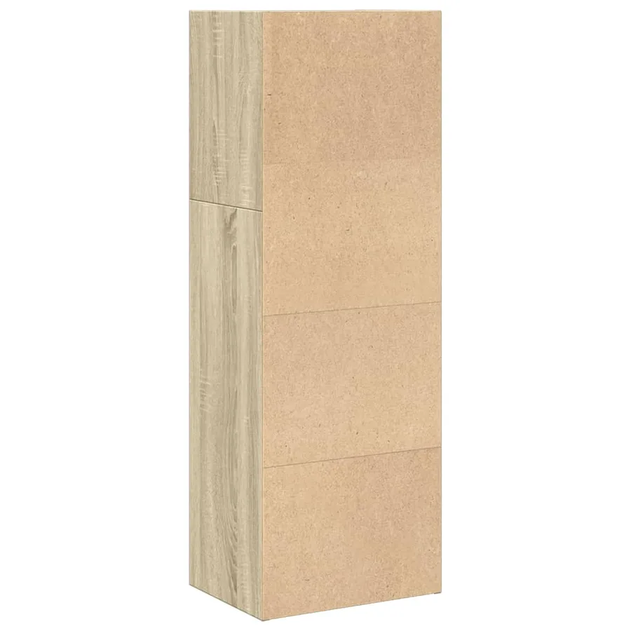 Bibliothèque chêne sonoma 40x30x114 cm bois d'ingénierie - 5