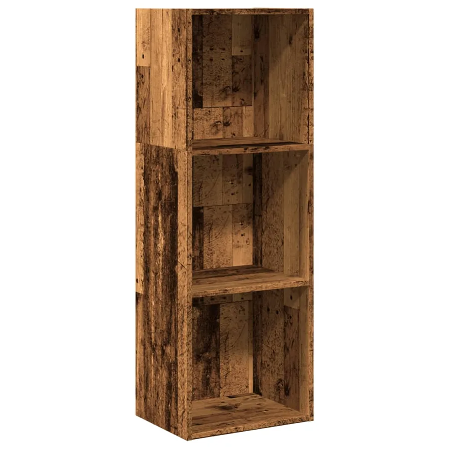 Bibliothèque vieux bois 40x30x114 cm bois d'ingénierie - 2