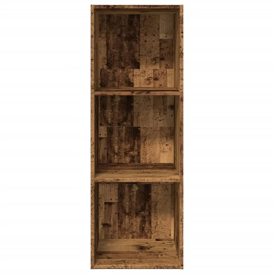 Bibliothèque vieux bois 40x30x114 cm bois d'ingénierie - 4