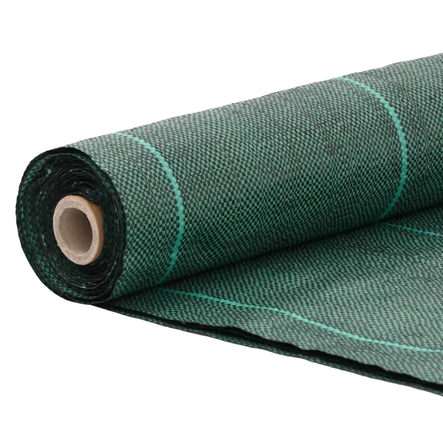 Membrane anti-mauvaises herbes vert 4x5 m PP - 3