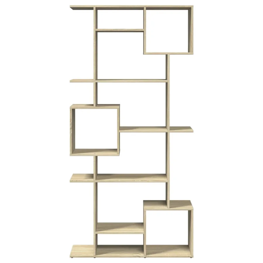 Bibliothèque chêne sonoma 92x29x188 cm bois d'ingénierie - 5