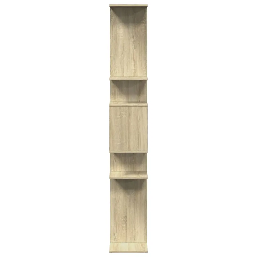 Bibliothèque chêne sonoma 92x29x188 cm bois d'ingénierie - 6