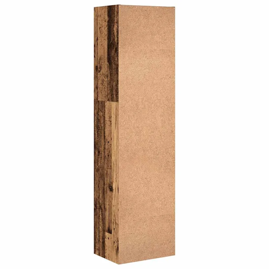Bibliothèque vieux bois 40x30x152 cm bois d'ingénierie - 5
