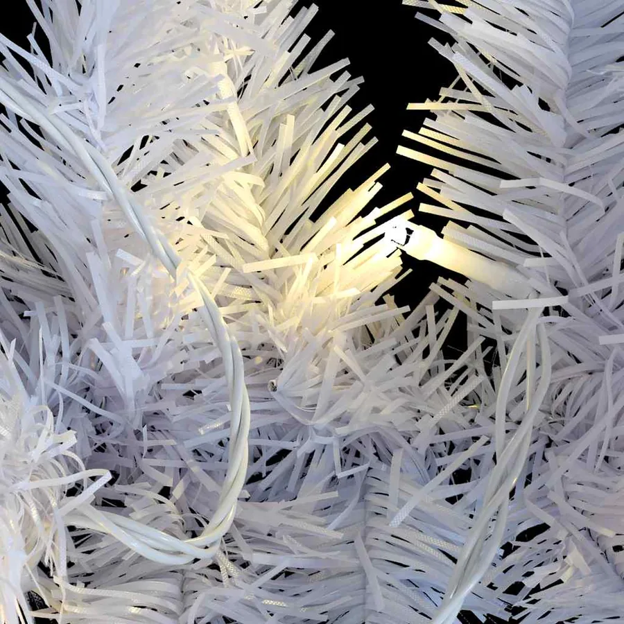 Guirlande de Noël avec lumières LED 5 m Blanc - 8