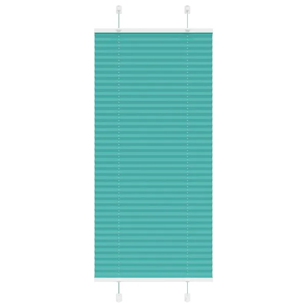 Store plissé vert pétrole 60x150 cm largeur du tissu 59,4 cm