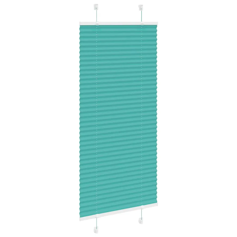 Store plissé vert pétrole 60x150 cm largeur du tissu 59,4 cm - 3