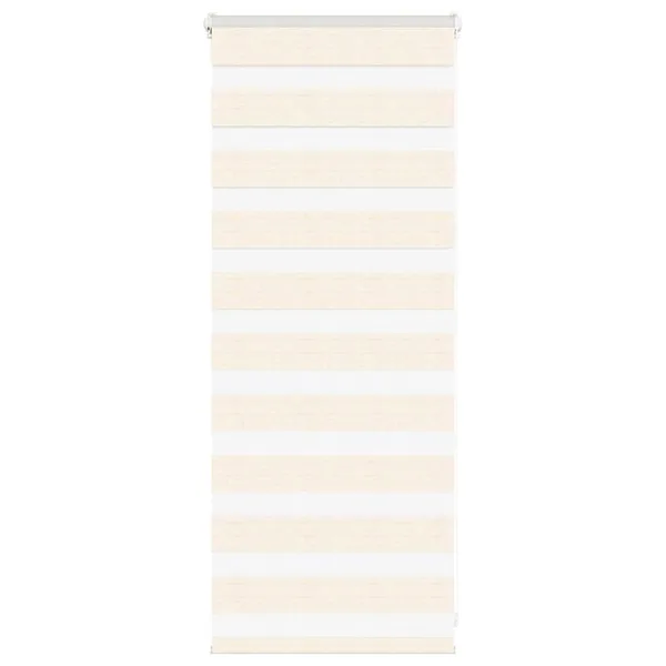 Store zèbre beige marbré largeur du tissu 60,9 cm polyester