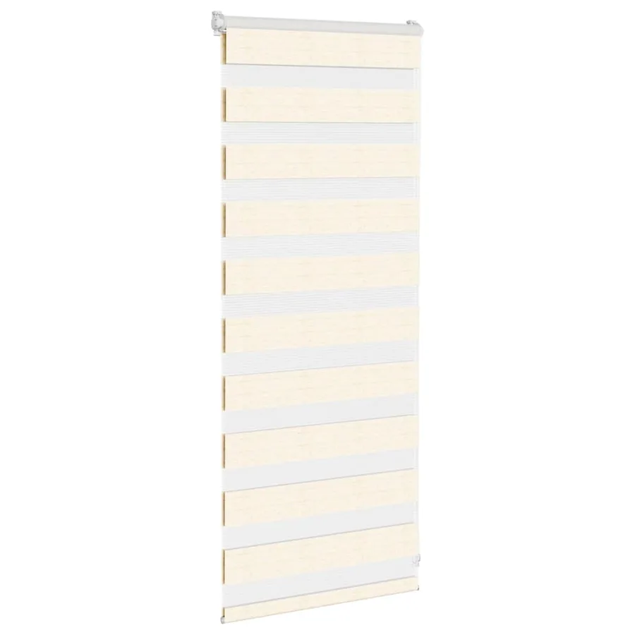Store zèbre beige marbré largeur du tissu 60,9 cm polyester - 3