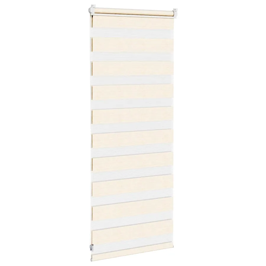 Store zèbre beige marbré largeur du tissu 60,9 cm polyester - 4