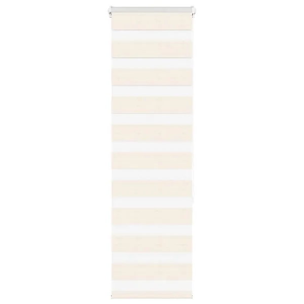 Store zèbre beige marbré largeur du tissu 35,9 cm polyester
