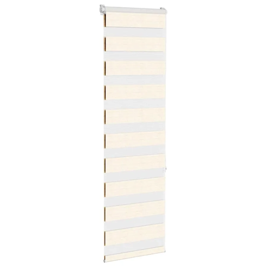 Store zèbre beige marbré largeur du tissu 35,9 cm polyester - 3