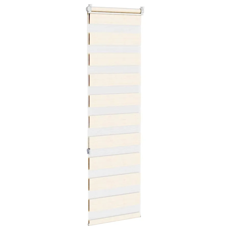 Store zèbre beige marbré largeur du tissu 35,9 cm polyester - 4