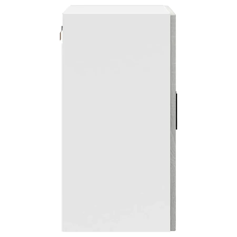 Armoire murale de cuisine avec porte en verre Porto sonoma gris - 7