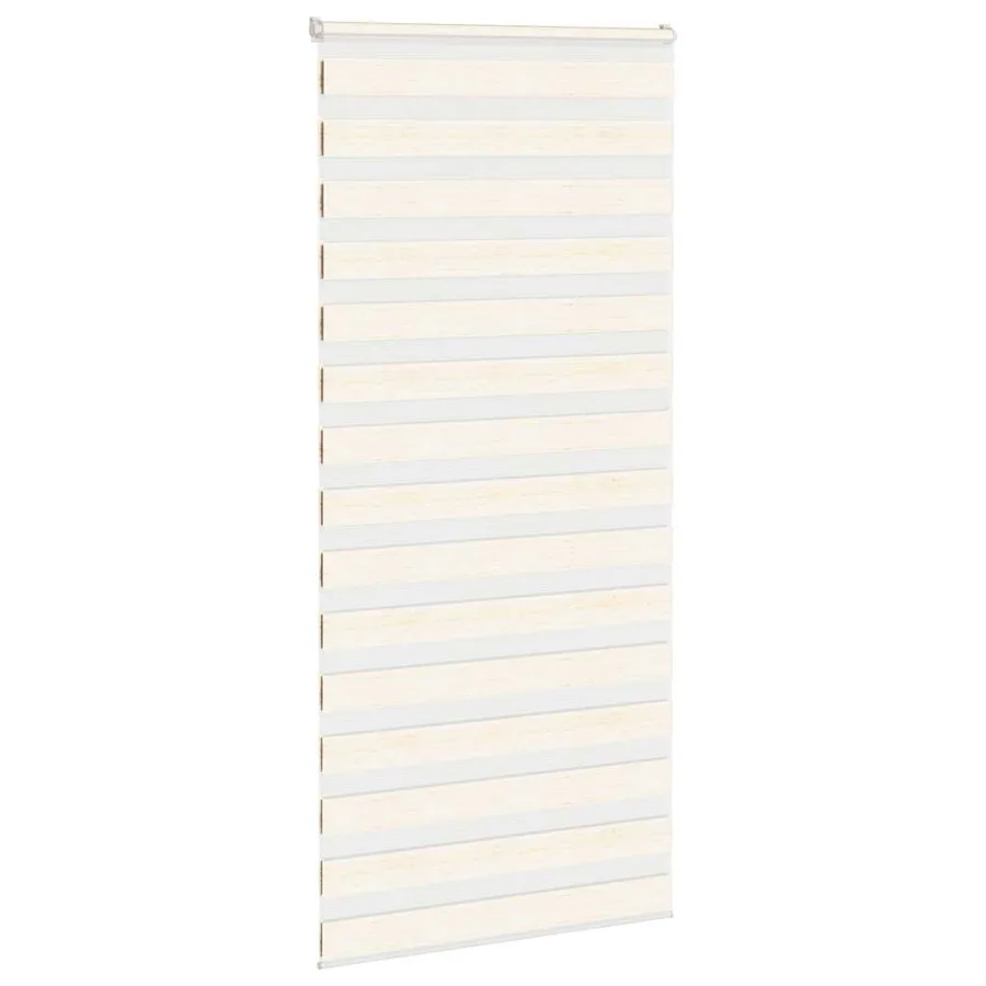 Store zèbre beige marbré largeur du tissu 105,9 cm polyester - 3