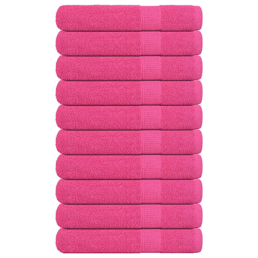 Serviettes FROGN 10 pcs rose 100x200 cm 360 g/m²