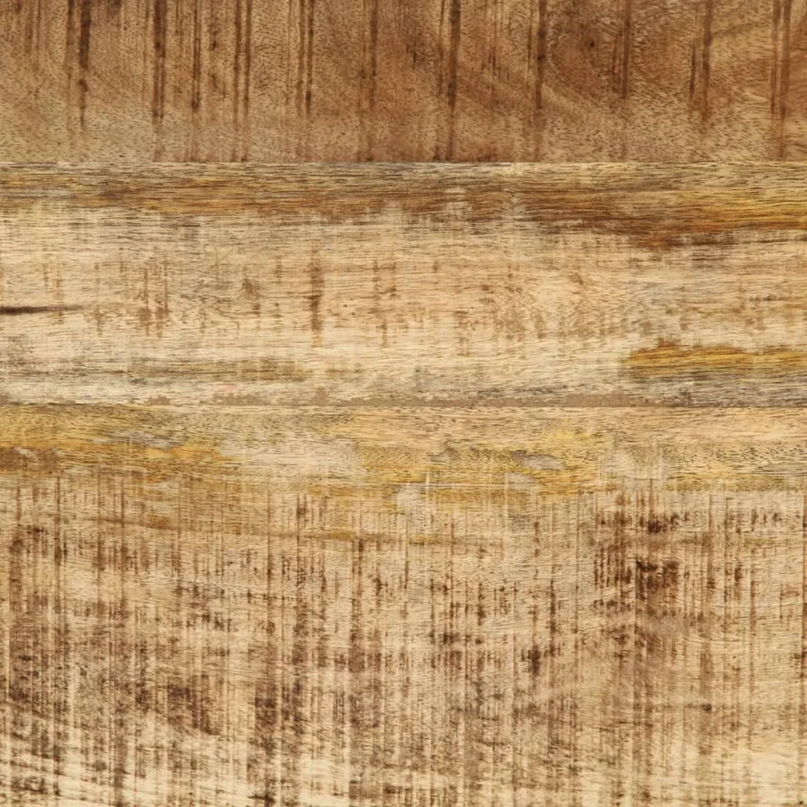 Meuble TV 200x42x40 cm bois massif de manguier brut - 10