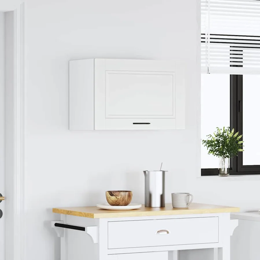 Armoire murale de cuisine Porto blanc bois d'ingénierie - 3