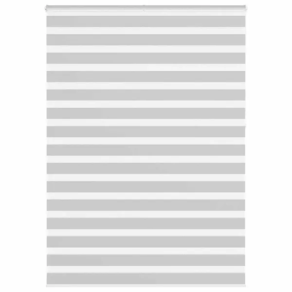 Store zèbre gris clair largeur du tissu 160,9 cm polyester