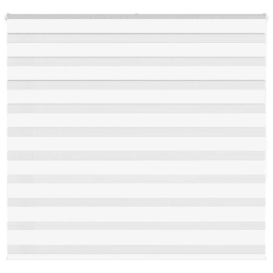 Store zèbre blanc 165x150 cm largeur du tissu 160,9cm polyester
