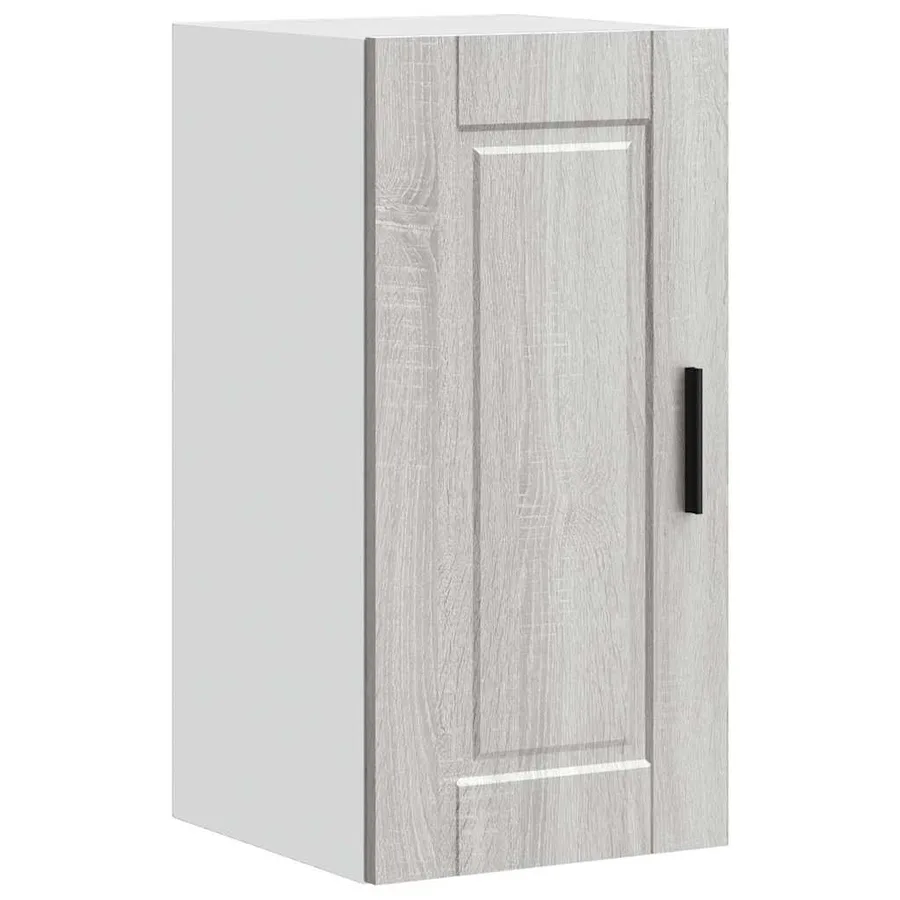 Armoire murale de cuisine Porto sonoma gris bois d'ingénierie - 2