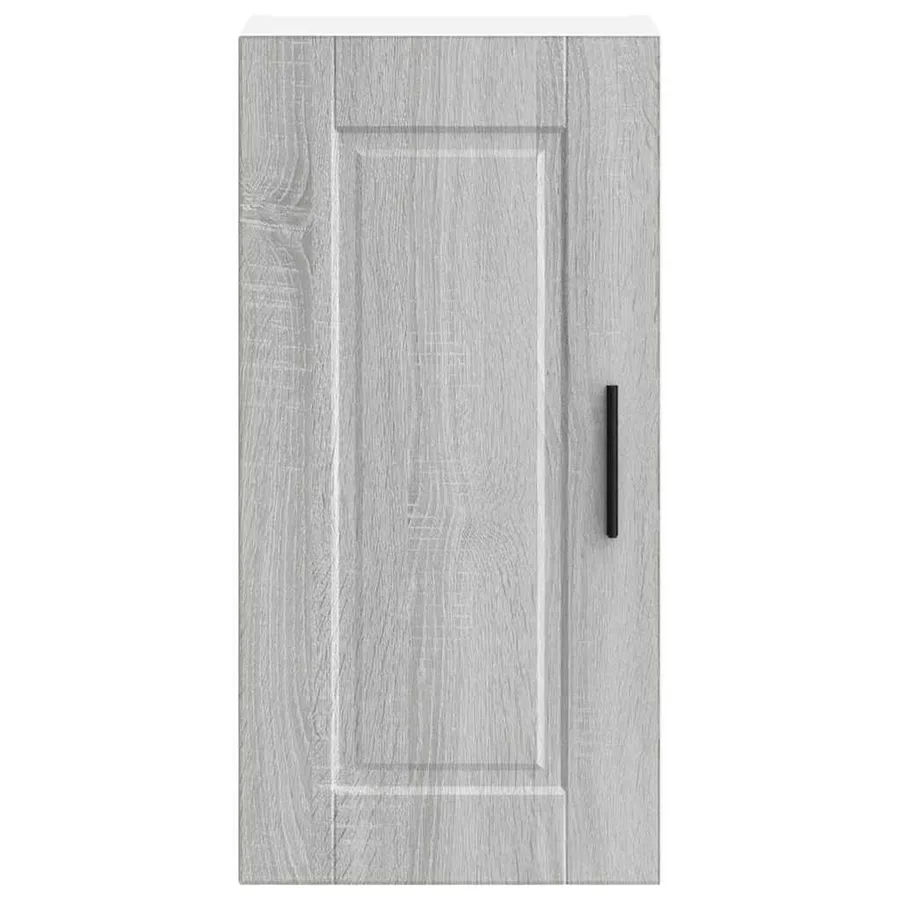 Armoire murale de cuisine Porto sonoma gris bois d'ingénierie - 4
