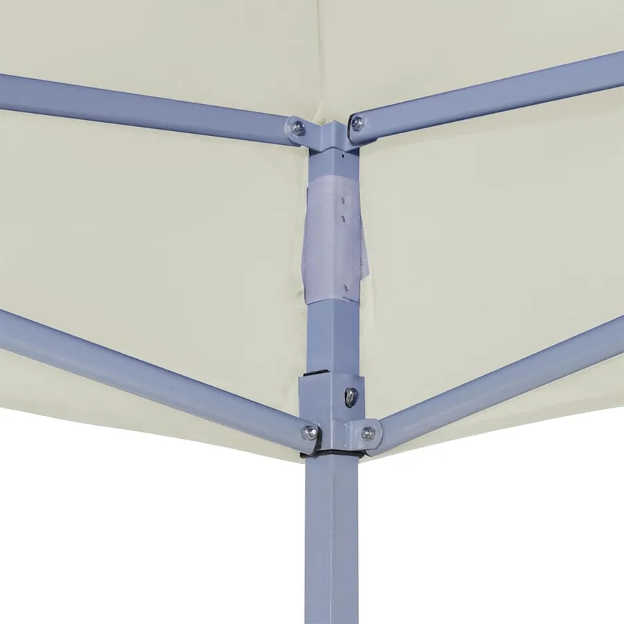 Toit de tente de réception 4,5x3 m Crème 270 g/m² - 6