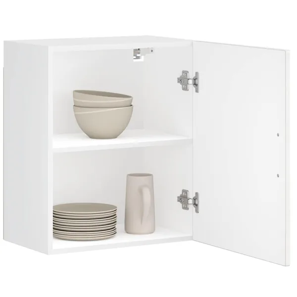 Armoires murales de cuisine 2 pcs Porto blanc brillant