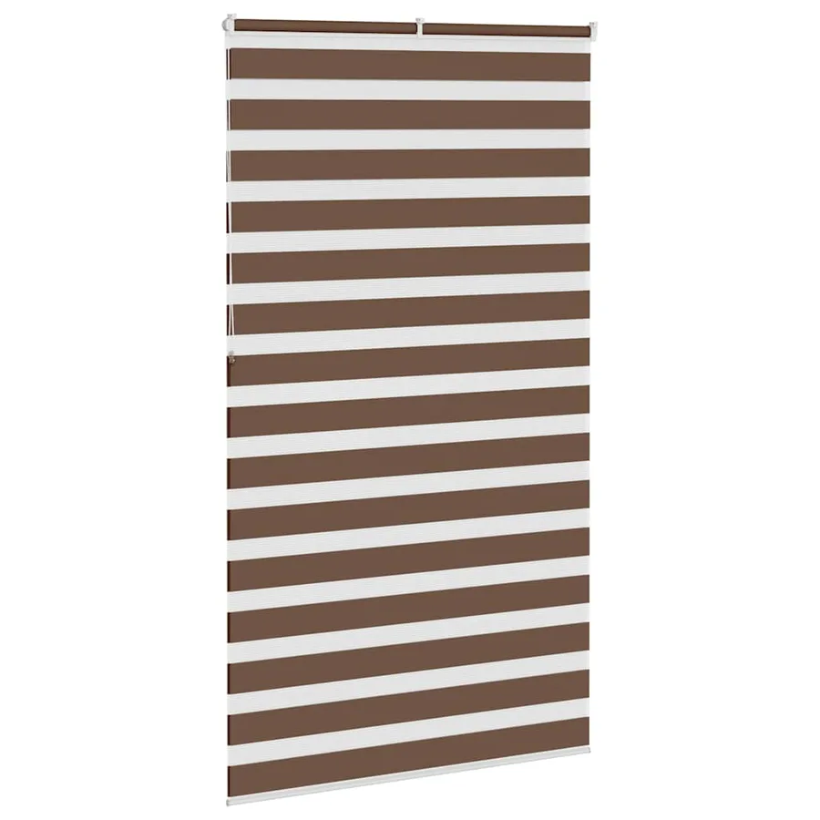 Store zèbre marron 125x230cm largeur du tissu 120,9cm polyester - 4