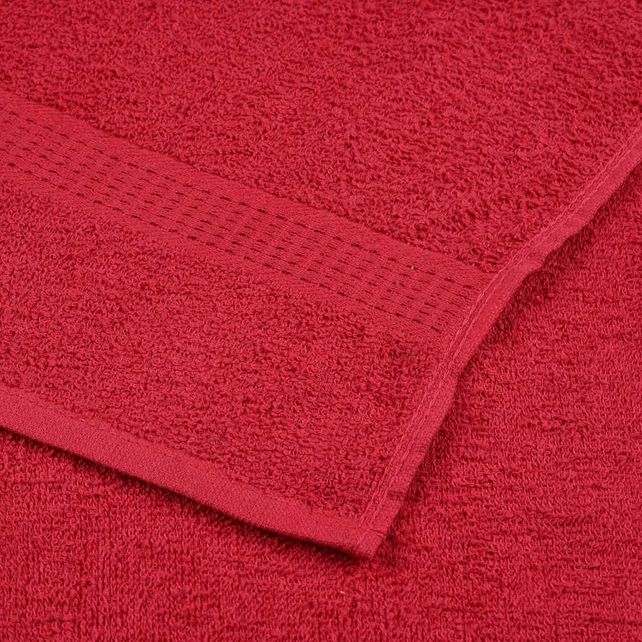 Serviettes FROGN 10 pcs rouge 100x200 cm 360 g/m² - 6