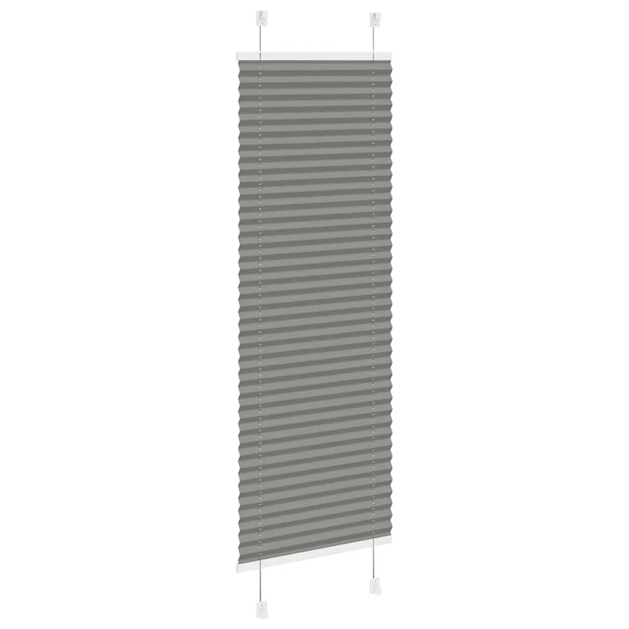 Store plissé anthracite 40x100 cm largeur du tissu 39,4 cm - 4