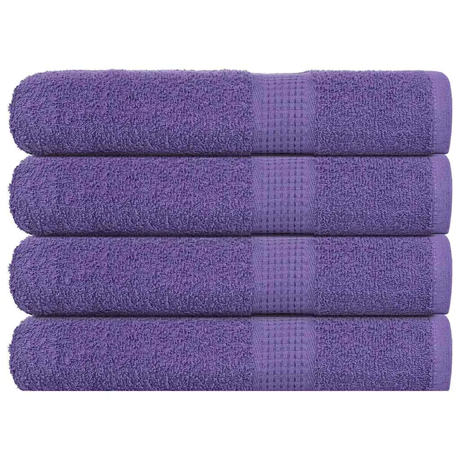 Serviettes FROGN 4 pcs violet 100x200 cm 360 g/m²