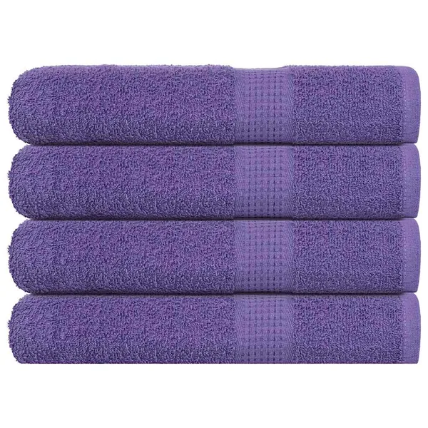 Serviettes FROGN 4 pcs violet 100x200 cm 360 g/m²