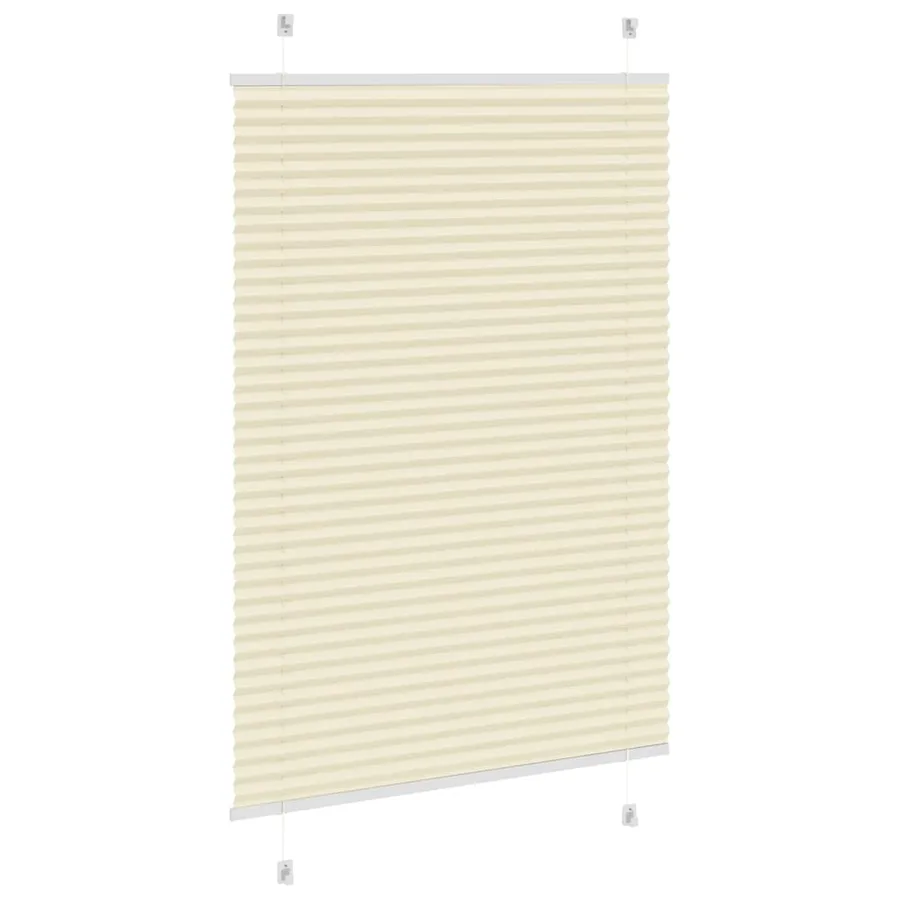 Store plissé crème 95x150 cm largeur du tissu 94,4 cm polyester - 4