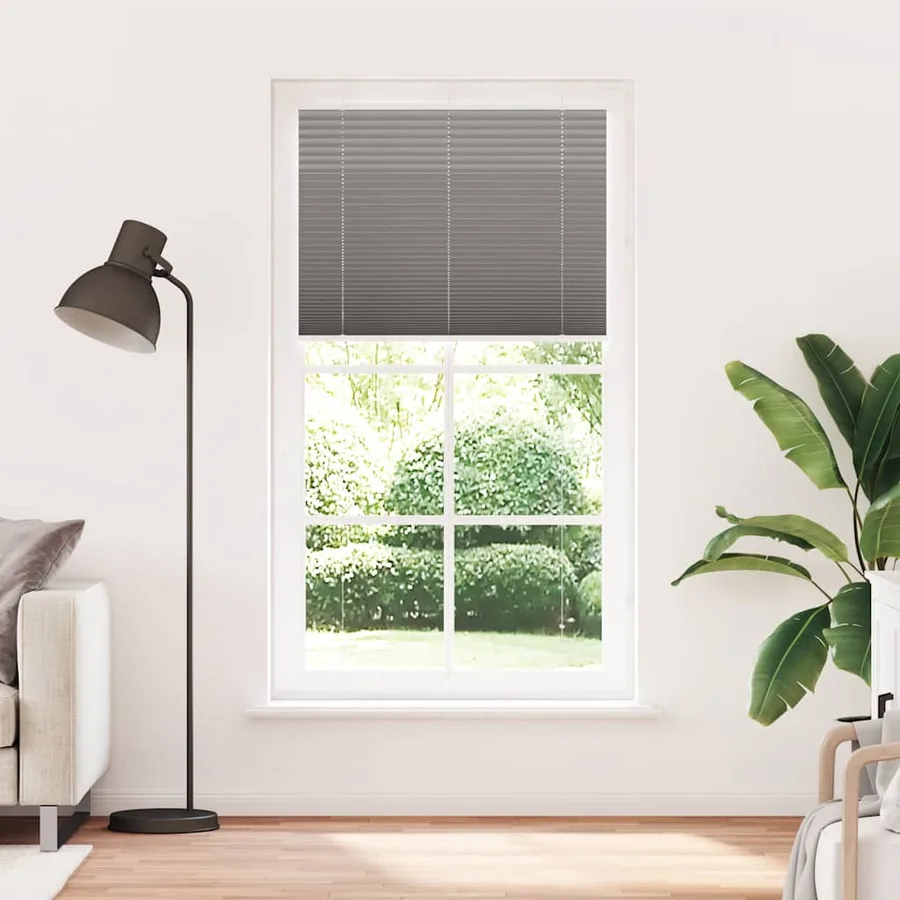 Store plissé anthracite 110x200 cm largeur du tissu 109,4 cm - 2