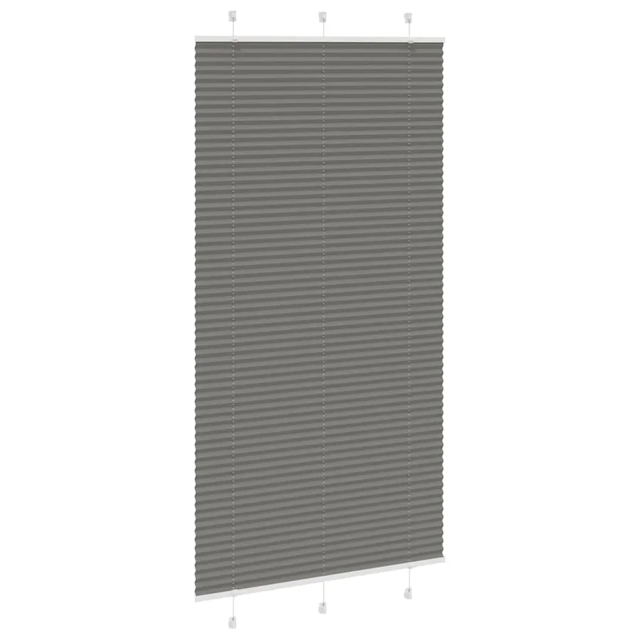 Store plissé anthracite 110x200 cm largeur du tissu 109,4 cm - 3