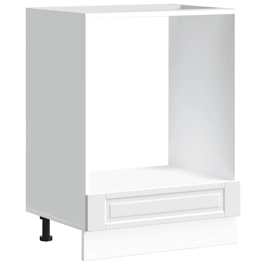 Armoire à four Porto blanc bois d'ingénierie - 2