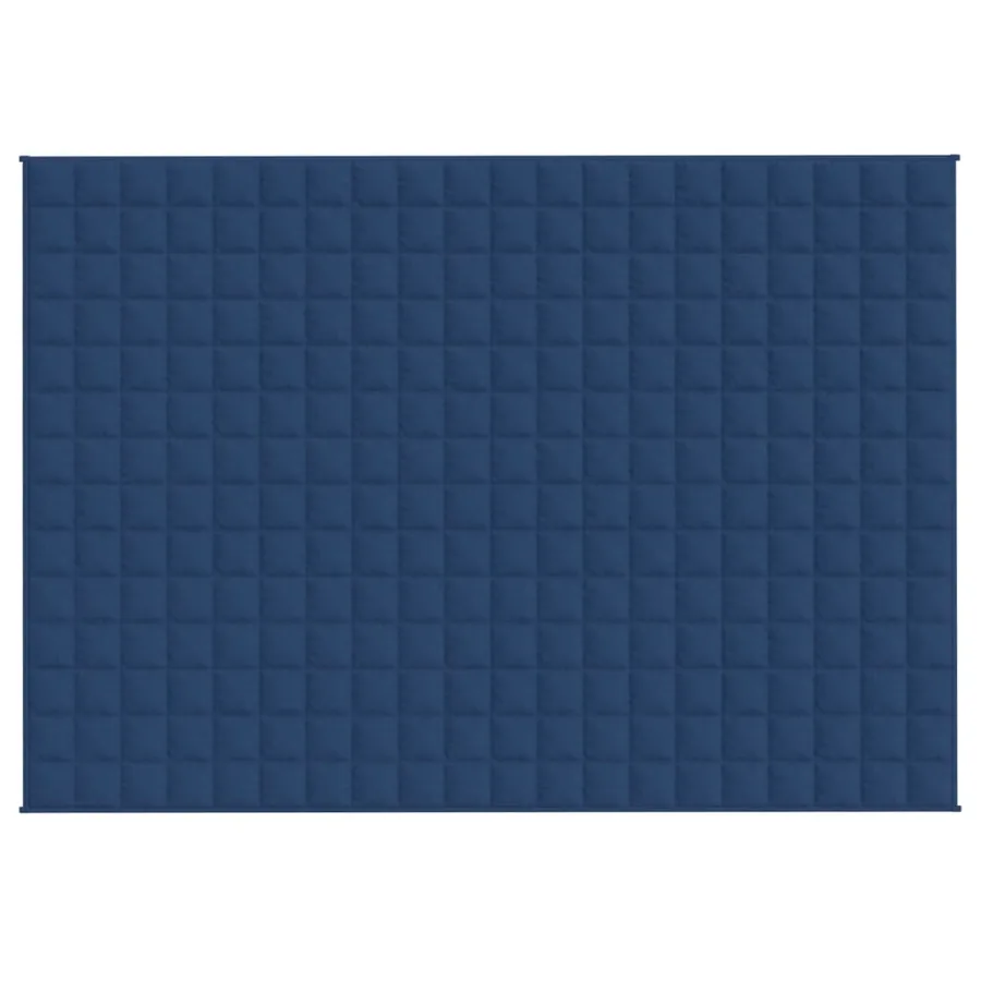 Couverture lestée Bleu 137x200 cm 6 kg Tissu - 3
