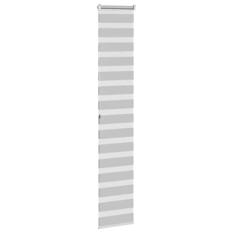 Store zèbre gris clair largeur du tissu 45,9 cm polyester - 4