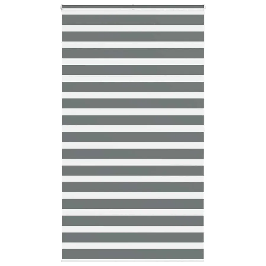 Store zèbre gris foncé largeur du tissu 120,9 cm polyester